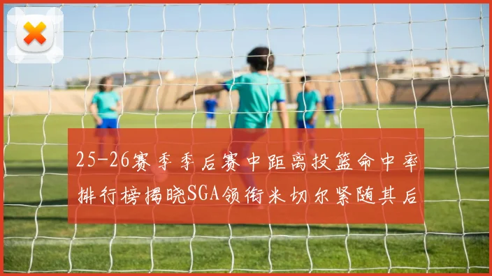 25-26赛季季后赛中距离投篮命中率排行榜揭晓SGA领衔米切尔紧随其后哈登位列第五
